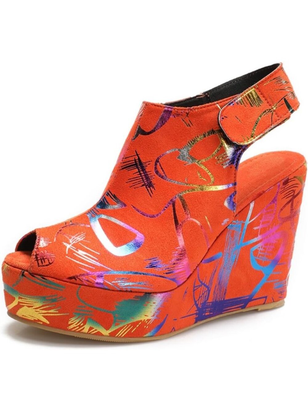 Chic Retro Peep Toe Platform Wedge Sandals for Women - Stylish Espadrilles Shoes